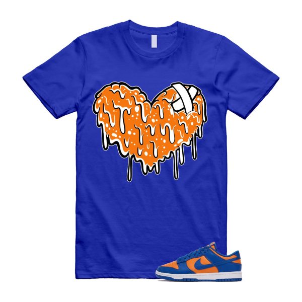 Dunk Knicks Team Royal Blue Orange Low Bright Ceramic T Shirt Match DRHRT ,DV0833-800 Jezsport.com