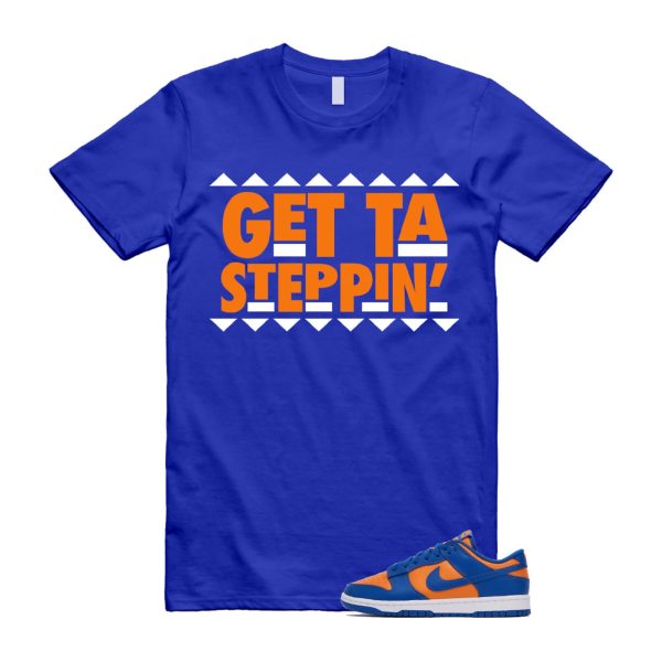 Dunk Knicks Team Royal Blue Orange Low Bright Ceramic T Shirt Match GET ,DV0833-800 Jezsport.com