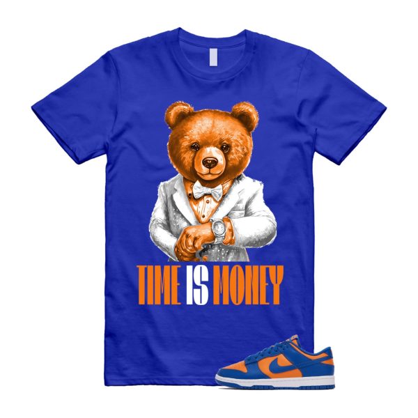 Dunk Knicks Team Royal Blue Orange Low Bright Ceramic T Shirt Match TIM ,DV0833-800 Jezsport.com