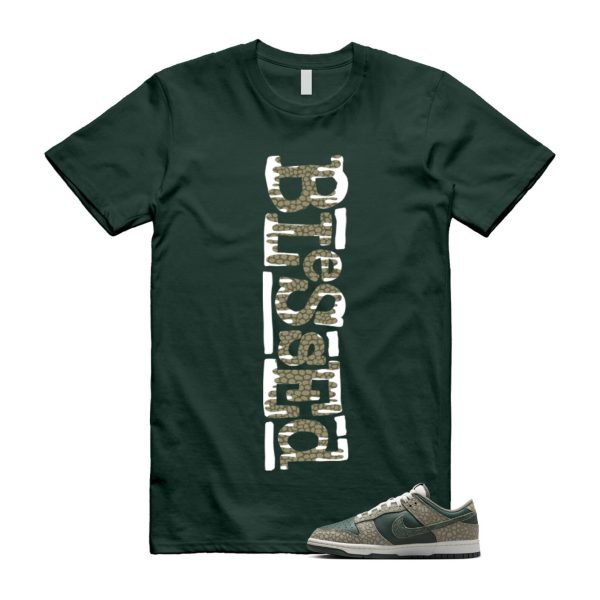 Dunk Urban Landscape 2.0 Low PRM Dark Stucco Vintage Green Summit White Alabaster T Shirt Match B2 Jezsport.com