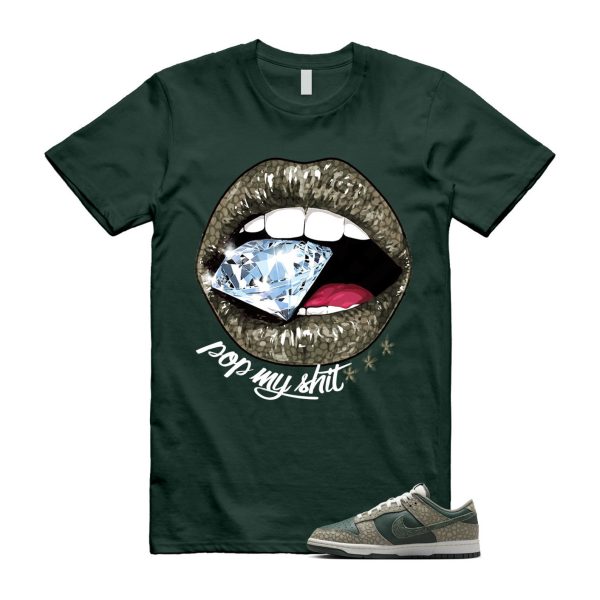 Dunk Urban Landscape 2.0 Low PRM Dark Stucco Vintage Green Summit White Alabaster T Shirt Match POP Jezsport.com