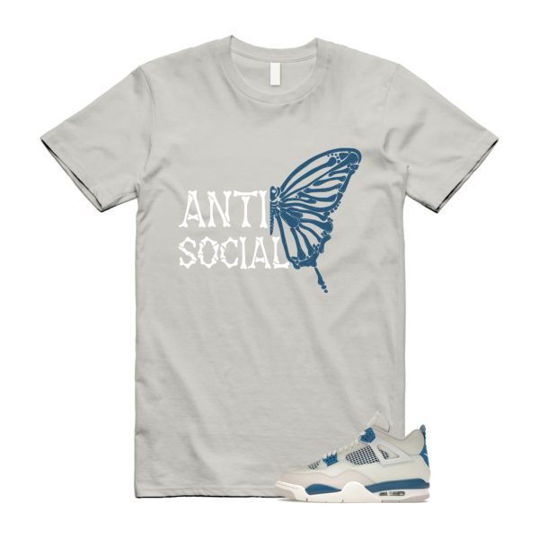 4 Military Blue Neutral Grey White T Shirt Match ASB ,FV5029-141 Jezsport.com