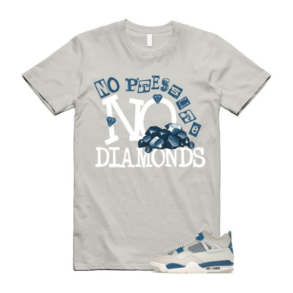 4 Military Blue Neutral Grey White T Shirt Match DIAMOND ,FV5029-141 Jezsport.com