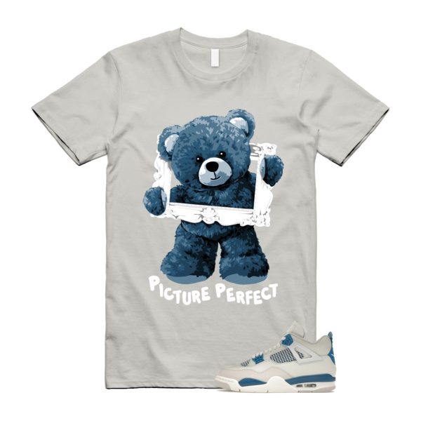 4 Military Blue Neutral Grey White T Shirt Match PIC ,FV5029-141 Jezsport.com