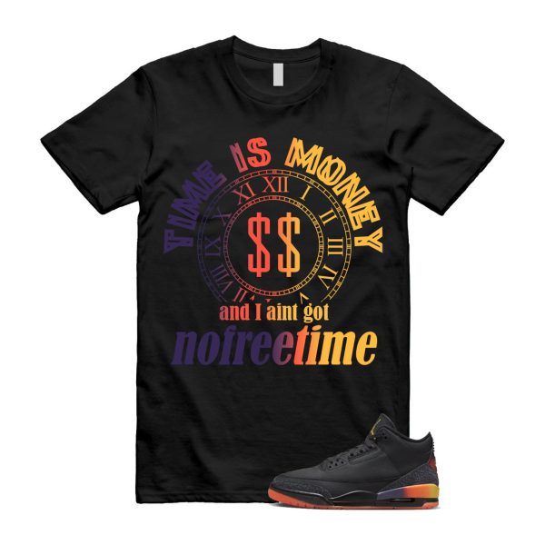 3 J Balvin Rio Black Solar Flare Total Crimson Abyss T Shirt Match FREE TIME ,FN0344-001 Jezsport.com