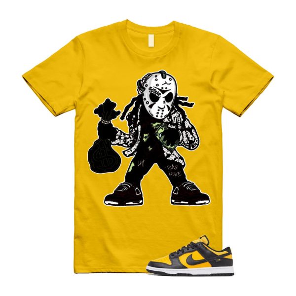 Dunk Reverse Goldenrod University Gold Black White Low T Shirt Match JASON Jezsport.com