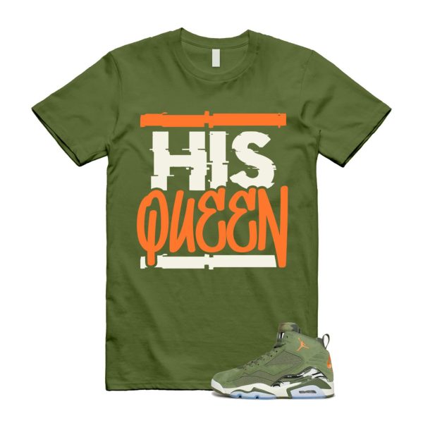 MVP Sky J Light Olive Bright Mandarin Orange Black Sail T Shirt Match HQ ,DZ5578-300 Jezsport.com