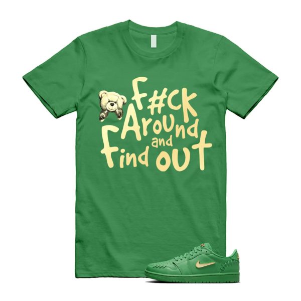 Lucky Green Method of Make 1 Metallic Gold Low T Shirt Match FCK ,FN5032-300 Jezsport.com