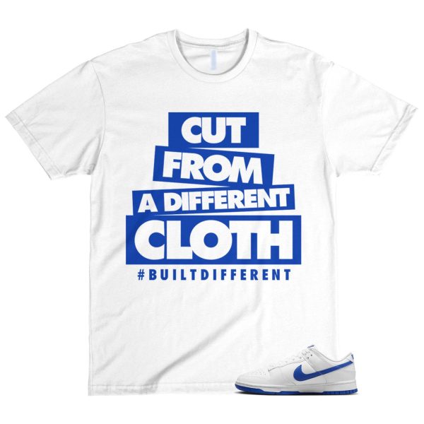 Dunk White Hyper Royal Summit Low T Shirt Match CLOTH ,DH9765-105 Jezsport.com