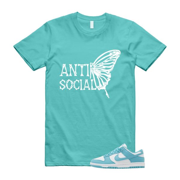 Dunk Dusty Cactus Low Next Nature Aqua Blue White T Shirt Match ASB ,DD1873-105 Jezsport.com