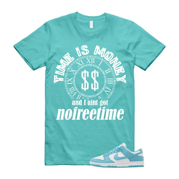 Dunk Dusty Cactus Low Next Nature Aqua Blue White T Shirt Match FREE TIME ,DD1873-105 Jezsport.com