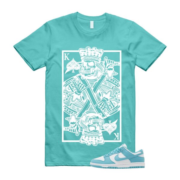 Dunk Dusty Cactus Low Next Nature Aqua Blue White T Shirt Match KC ,DD1873-105 Jezsport.com