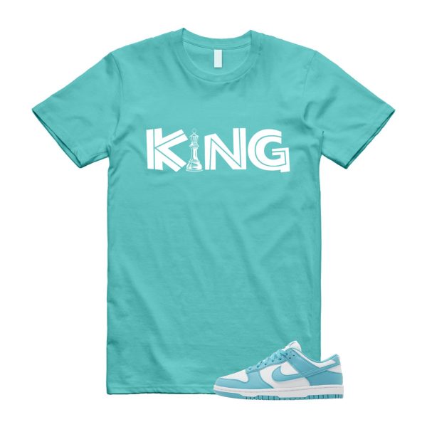 Dunk Dusty Cactus Low Next Nature Aqua Blue White T Shirt Match KING ,DD1873-105 Jezsport.com