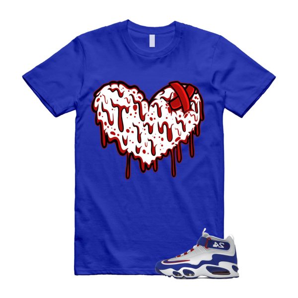 Air Griffey Max 1 USA White Blue Red 24 T Shirt Match DRHRT ,DX3723-100 Jezsport.com