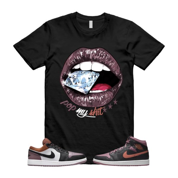 Sky J Mauve 1 Low SE Orange White Black T Shirt Match POP Jezsport.com