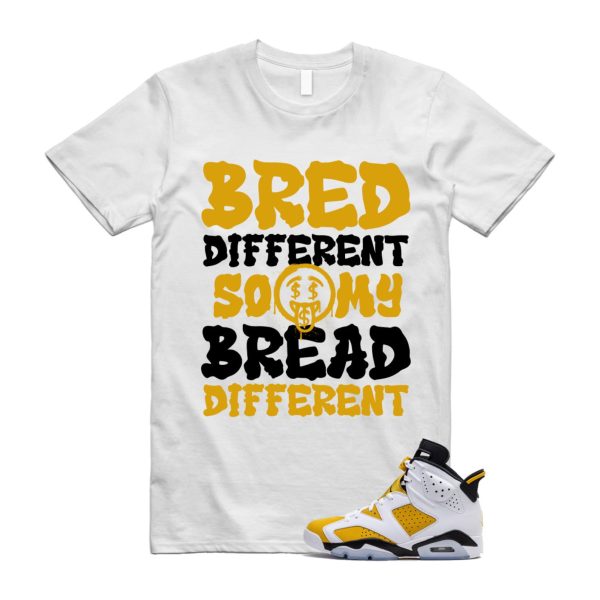 Yellow Ochre 6 Black White T Shirt Match BDBD ,CT8529-170 Jezsport.com