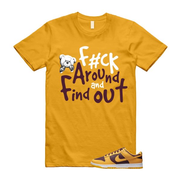 Dunk Arizona Maroon Yellow University Gold State Washington White Deep Low T Shirt Match FCK ,DD1391-702 Jezsport.com