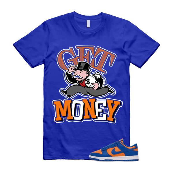 Dunk Knicks Team Royal Blue Orange Low Bright Ceramic T Shirt Match GM ,DV0833-800 Jezsport.com