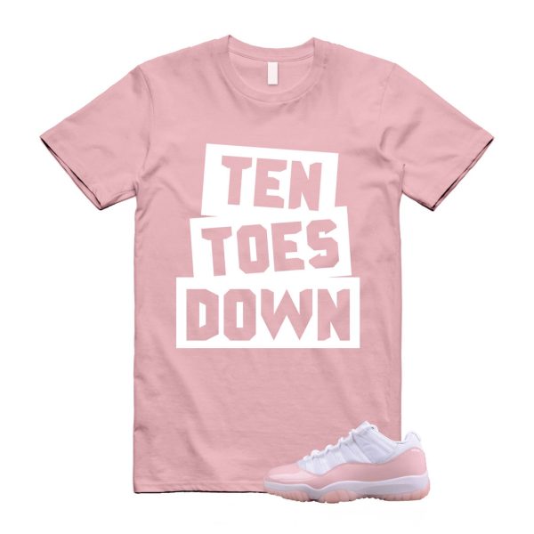 11 Legend Pink Low White T Shirt Match TTD ,AH7860-160 Jezsport.com