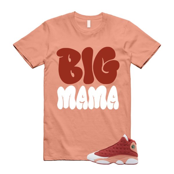 13 Dune Red Terra Blush White T Shirt Match MAMA ,DJ5982-601 Jezsport.com