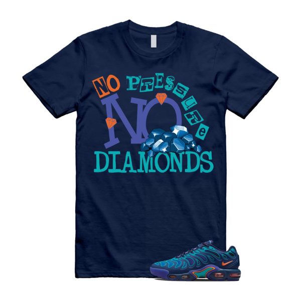 Air Max Plus Drift Midnight Navy Total Orange Dusty Cactus T Shirt Match DIAMOND ,FD4290-400 Jezsport.com