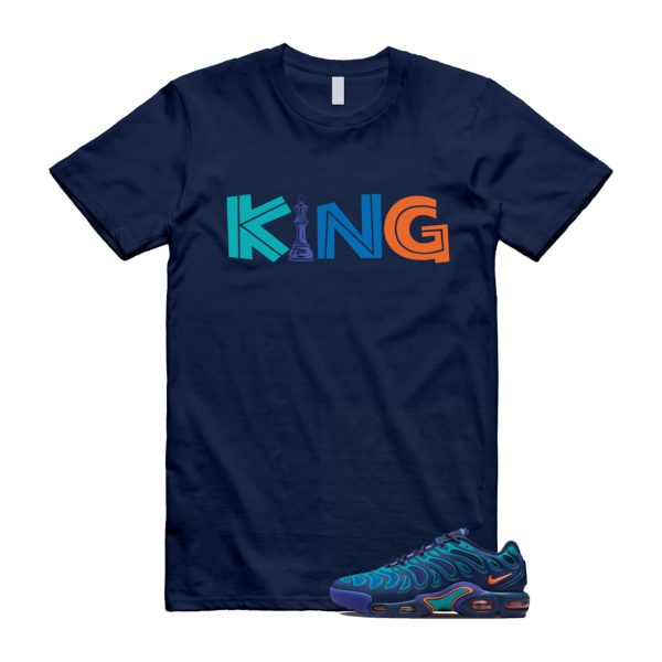 Air Max Plus Drift Midnight Navy Total Orange Dusty Cactus T Shirt Match KING ,FD4290-400 Jezsport.com