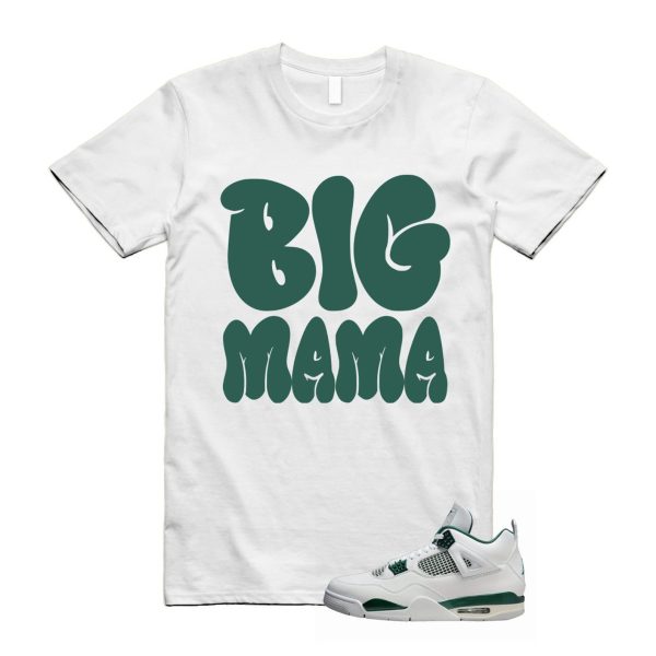 4 Oxidized Green White Neutral Grey T Shirt Match MAMA ,FQ8138-103 Jezsport.com