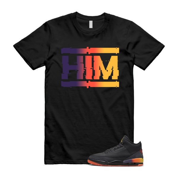 3 J Balvin Rio Black Solar Flare Total Crimson Abyss T Shirt Match HIM ,FN0344-001 Jezsport.com