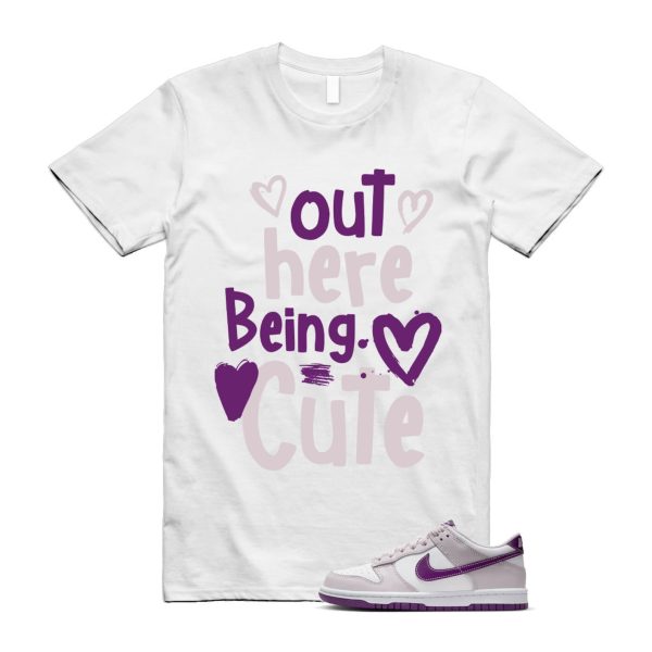 Dunk Platinum Violet Viotech White Low T Shirt Match C2 ,FB9109-104 Jezsport.com