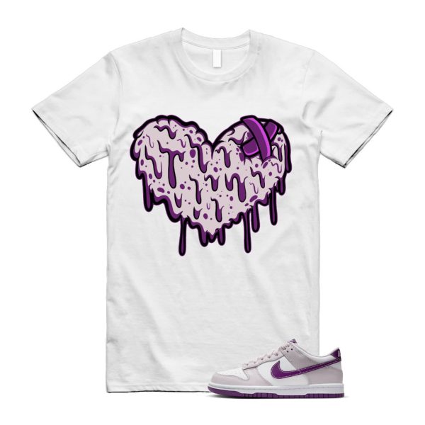 Dunk Platinum Violet Viotech White Low T Shirt Match DRHRT ,FB9109-104 Jezsport.com