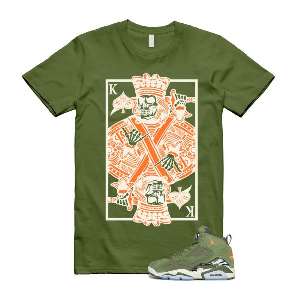 MVP Sky J Light Olive Bright Mandarin Orange Black Sail T Shirt Match KC Jezsport.com