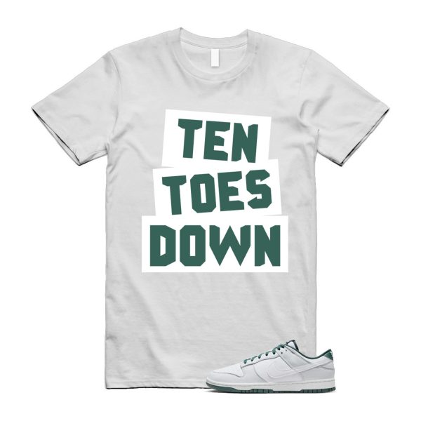 Dunk Photon Dust Vintage Green Low Retro SE White T Shirt Match TTD Jezsport.com