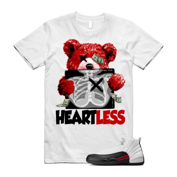 12 Taxi Flip White Gym Red Black T Shirt Match HEART ,153265-162 Jezsport.com