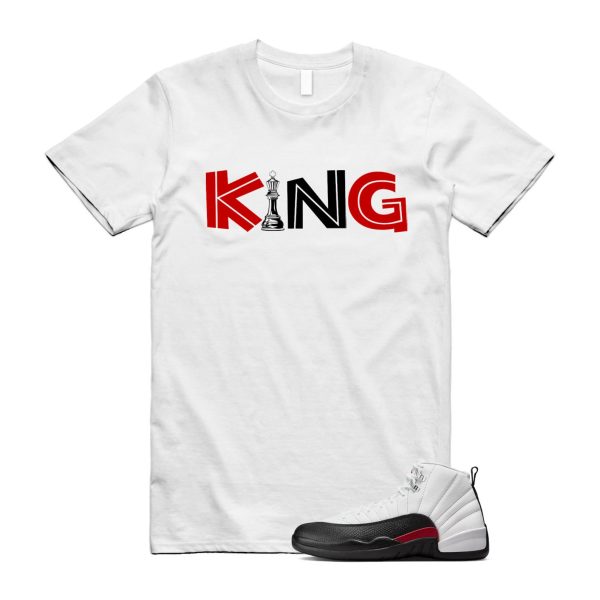 12 Taxi Flip White Gym Red Black T Shirt Match KING ,153265-162 Jezsport.com