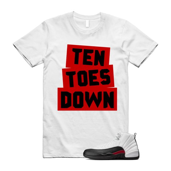 12 Taxi Flip White Gym Red Black T Shirt Match TTD ,153265-162 Jezsport.com