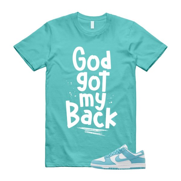 Dunk Dusty Cactus Low Next Nature Aqua Blue White T Shirt Match GOD ,DD1873-105 Jezsport.com