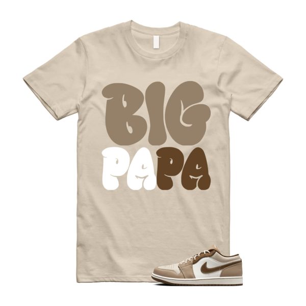 1 Hemp Light British Tan Low SE Sail Oatmeal T Shirt Match PAPA, HF5753-221 Jezsport.com