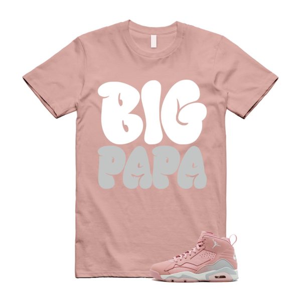 MVP Pink Glaze Neutral Grey Sail T Shirt Match PAPA ,FB9019-600 Jezsport.com