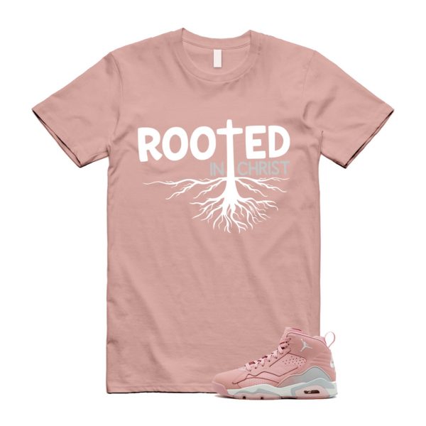 MVP Pink Glaze Neutral Grey Sail T Shirt Match ROOTED ,FB9019-600 Jezsport.com