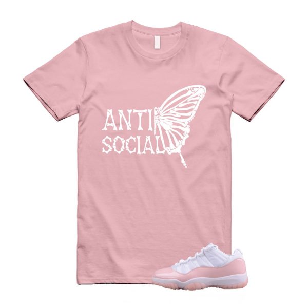 11 Legend Pink Low White T Shirt Match ASB ,AH7860-160 Jezsport.com