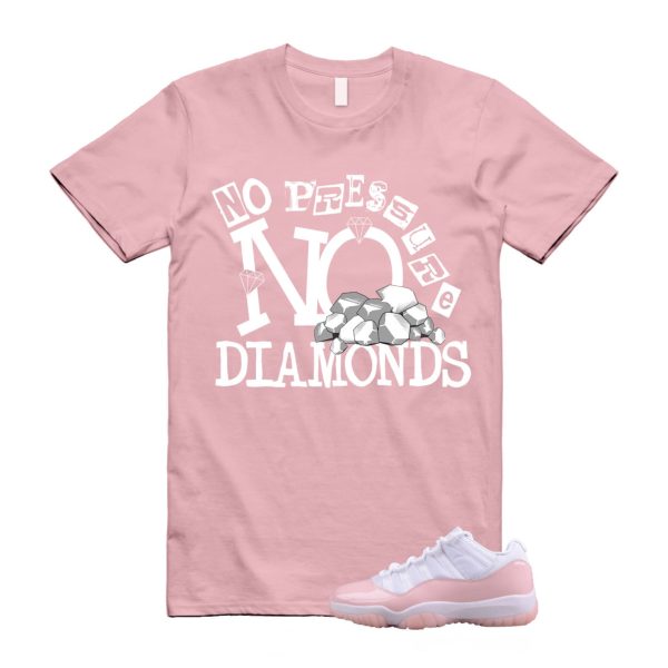 11 Legend Pink Low White T Shirt Match DIAMOND ,AH7860-160 Jezsport.com