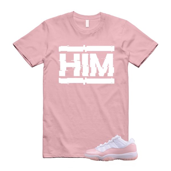 11 Legend Pink Low White T Shirt Match HIM ,AH7860-160 Jezsport.com