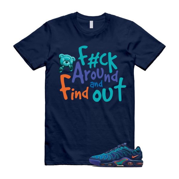 Air Max Plus Drift Midnight Navy Total Orange Dusty Cactus T Shirt Match FCK ,FD4290-400 Jezsport.com