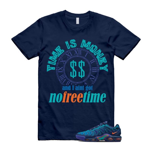 Air Max Plus Drift Midnight Navy Total Orange Dusty Cactus T Shirt Match FREE TIME ,FD4290-400 Jezsport.com