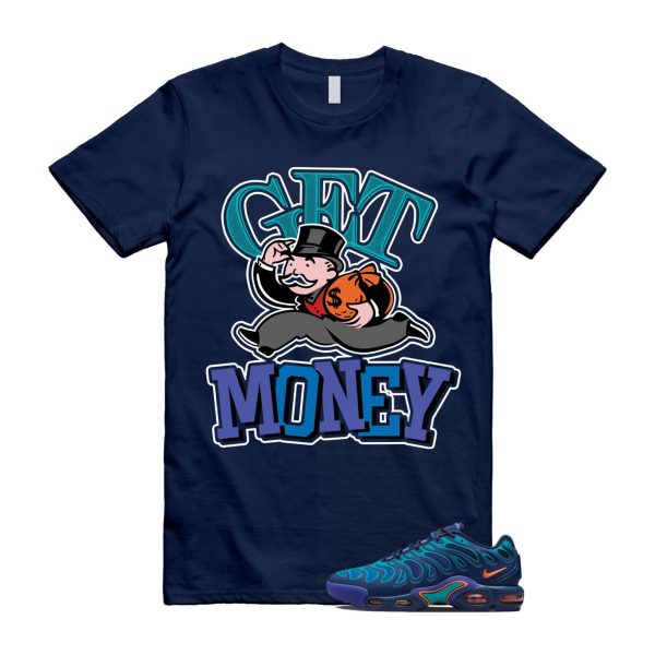 Air Max Plus Drift Midnight Navy Total Orange Dusty Cactus T Shirt Match GM ,FD4290-400 Jezsport.com