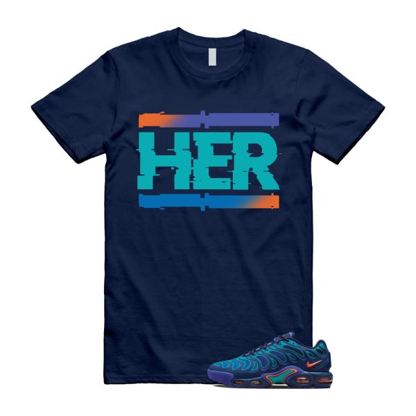 Air Max Plus Drift Midnight Navy Total Orange Dusty Cactus T Shirt Match HER ,FD4290-400 Jezsport.com