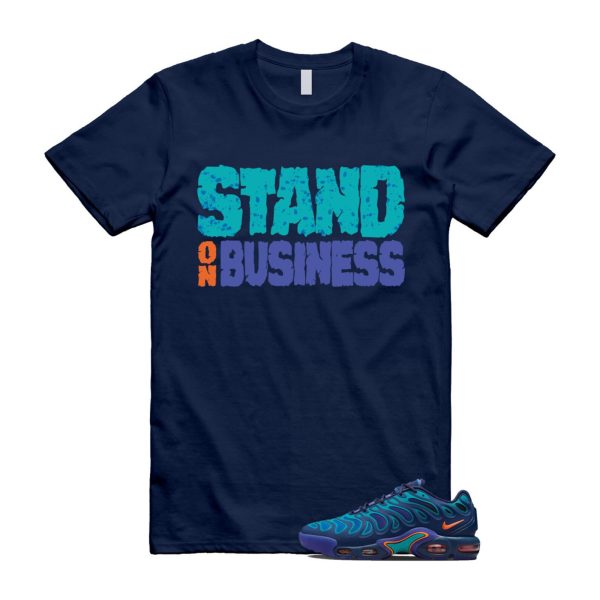 Air Max Plus Drift Midnight Navy Total Orange Dusty Cactus T Shirt Match SOB ,FD4290-400 Jezsport.com