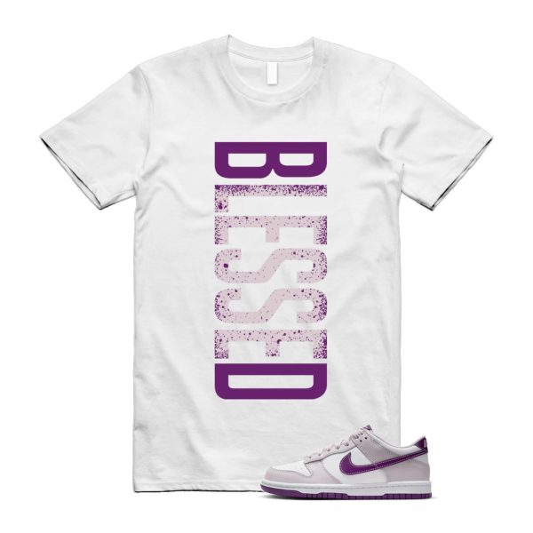 Dunk Platinum Violet Viotech White Low T Shirt Match VERTBLS ,FB9109-104 Jezsport.com