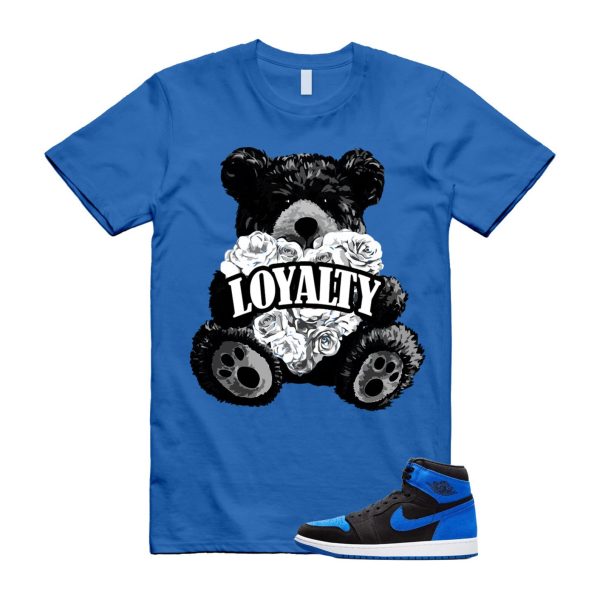 Royal Reimagined 1 Black Royal Blue White Retro High OG T Shirt Match LYLTY ,DZ5485-042 Jezsport.com