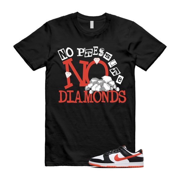 Dunk Dragon Red Black White Low Retro T Shirt Match DIAMOND ,DV0833-108 ,DV0833-108 Jezsport.com